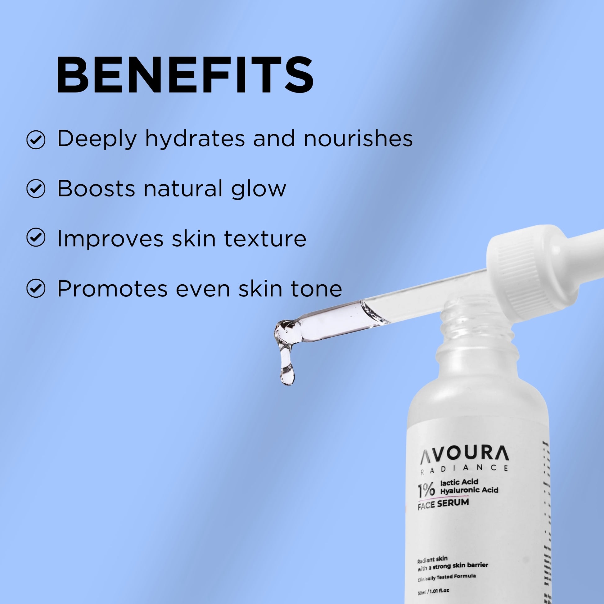 Best Face Glow Serum for Dry Skin - Avoura